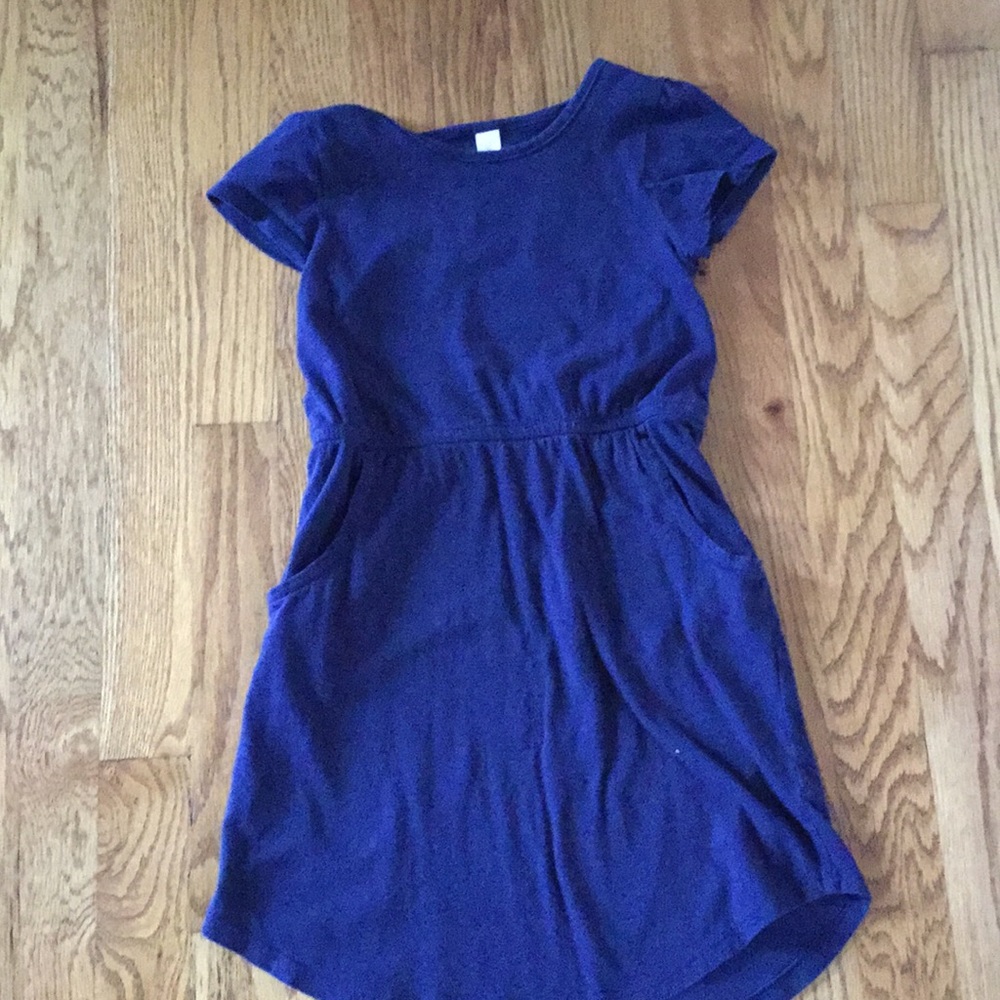LuLaRoe navy Mae dress size 8.